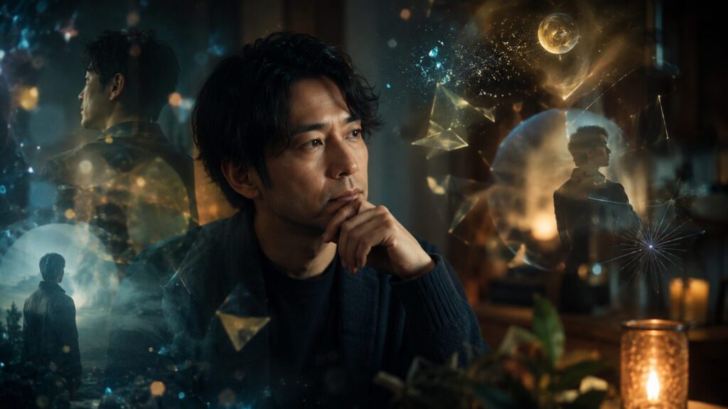 占いが当たると感じる心理効果を表した日本人男性
