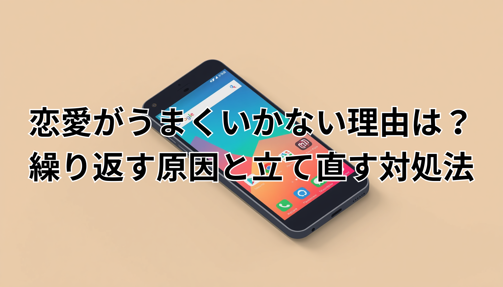 恋愛がうまくいかない理由は?繰り返す原因と立て直す対処法